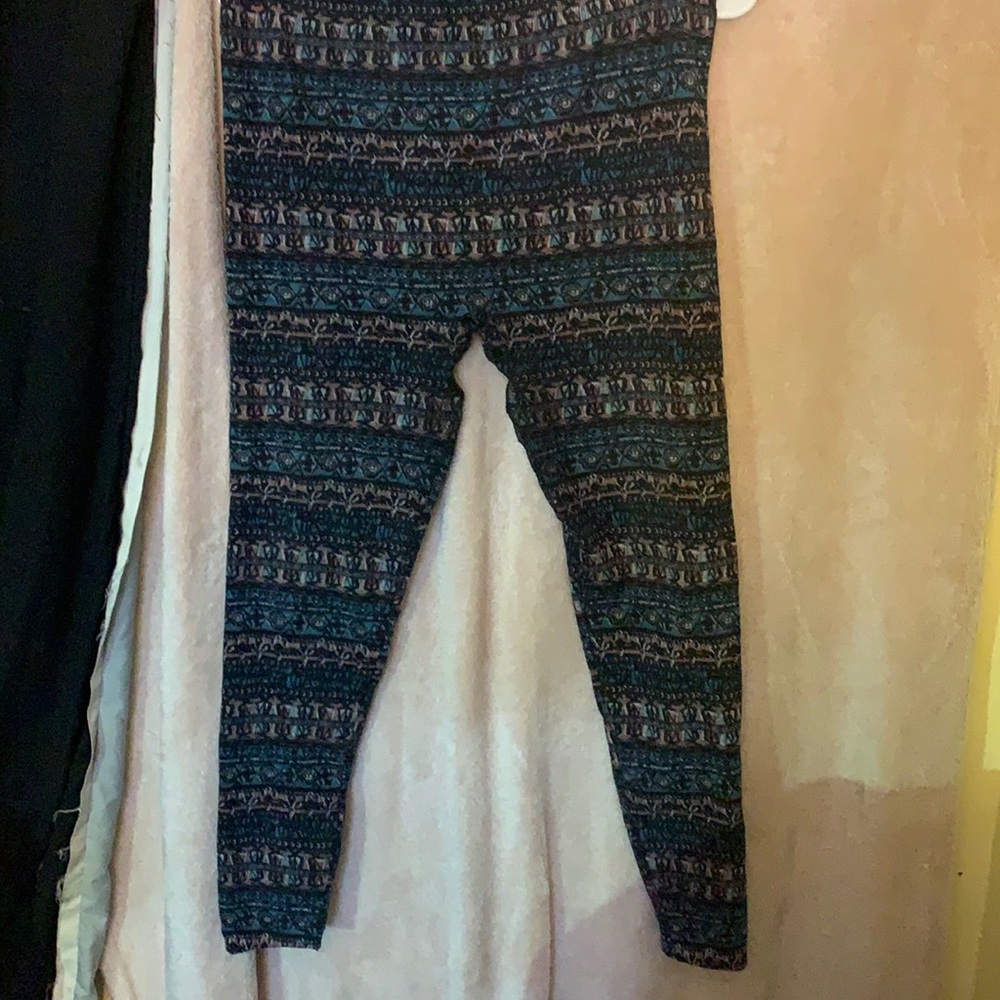 Pattern leggings size L women’s
